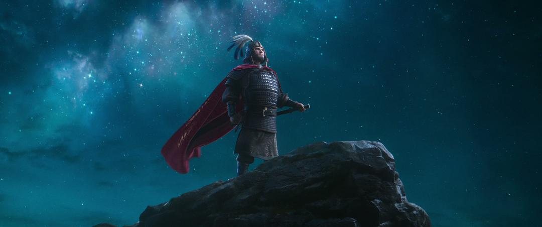 曹操独立于浩瀚星空之下，完成从热血青年到一方雄主的转变